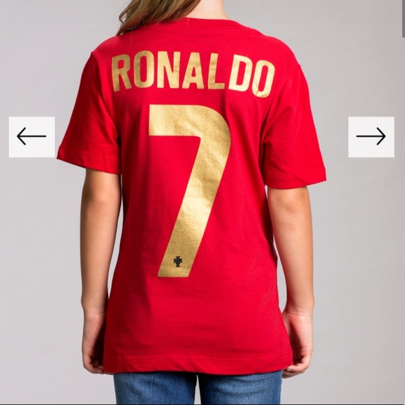 🆕⚽️NIKE RONALDO NAME & NUMBER TEE⚽️🆕 - Picture 7 of 16